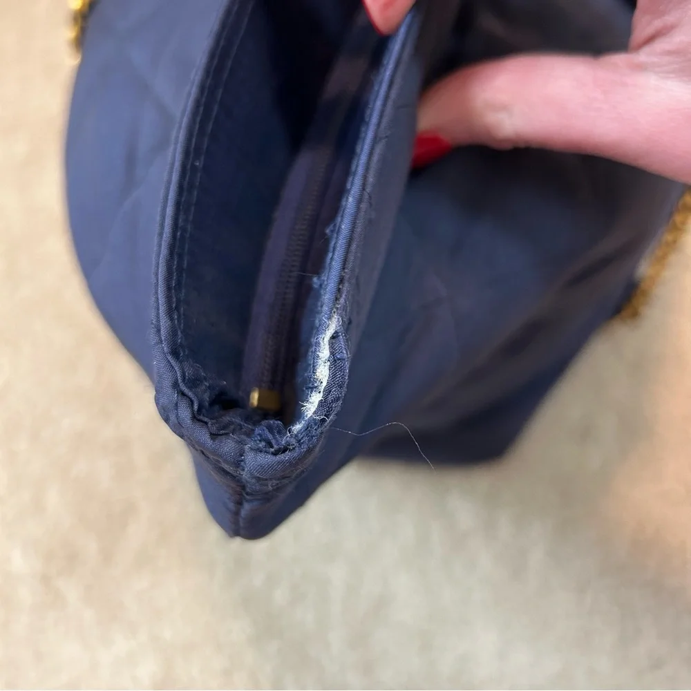 Vintage Babies Alley Navy Blue Diaper Bag